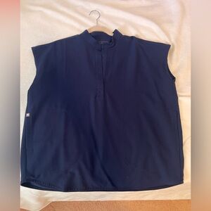 Figs Navy Blue sub top